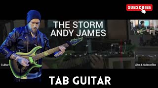 ANDY JAMES - THE STORM ( TAB GUITAR )