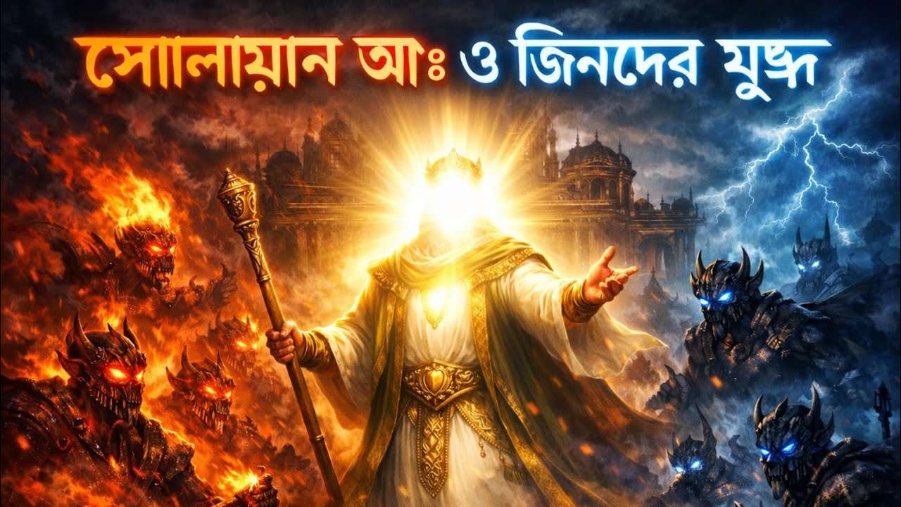 সোলায়মান আঃ ও জিনদের ভয়ংকর যুদ্ধ | কুরআনের অবিশ্বাস্য ঘটনা | Sirat Vision Hub