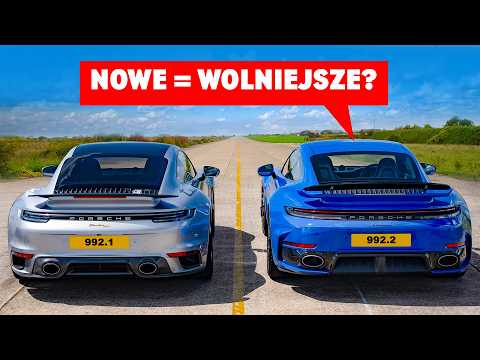 NOWE hybrydowe 911 Turbo S vs WSZYSTKIE 911 TURBO