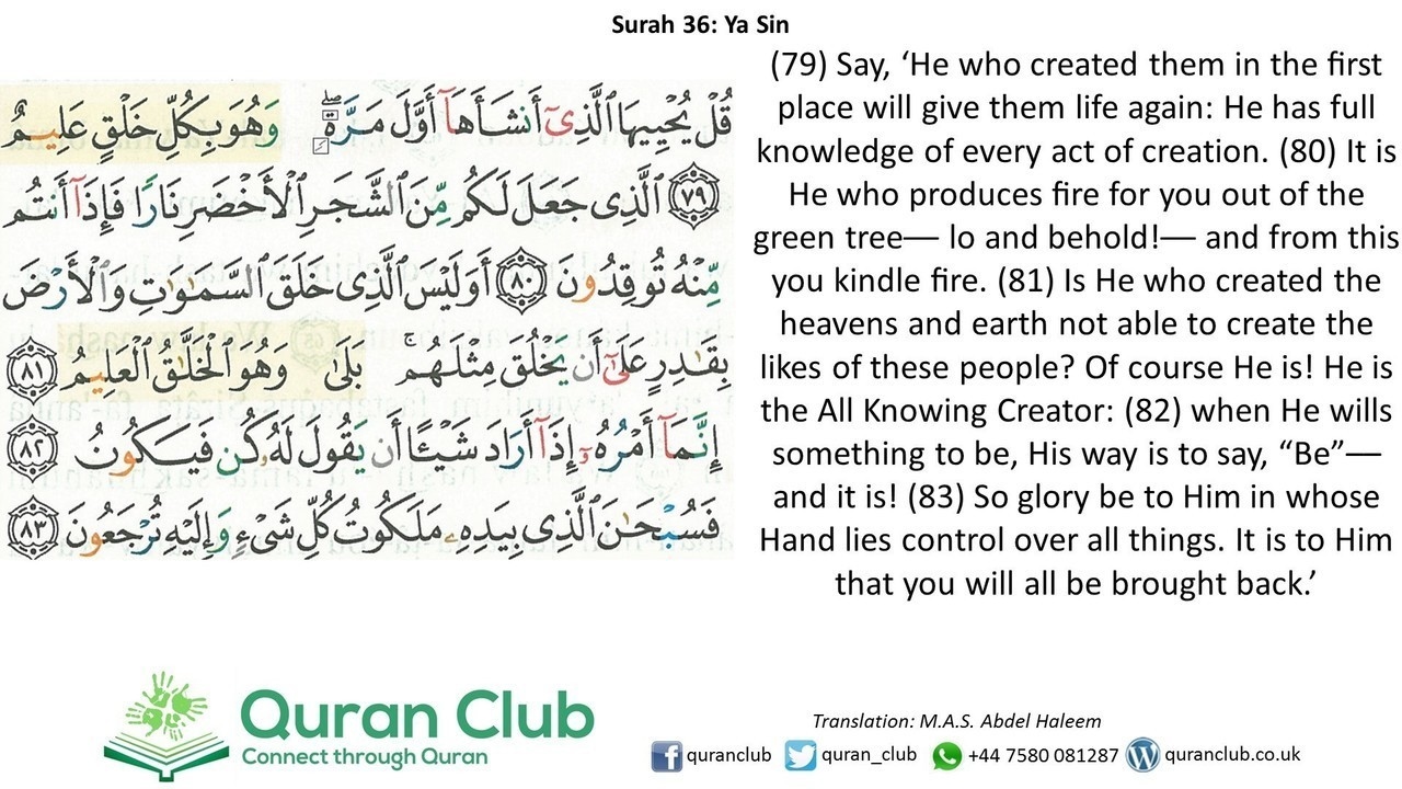 036 Yasin 79-83 (Rajab Zaki)