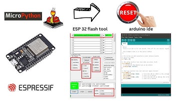 how to flash any firmware in esp32 || how to get back esp32 into factory mode normal Arduino C++⚡⚡