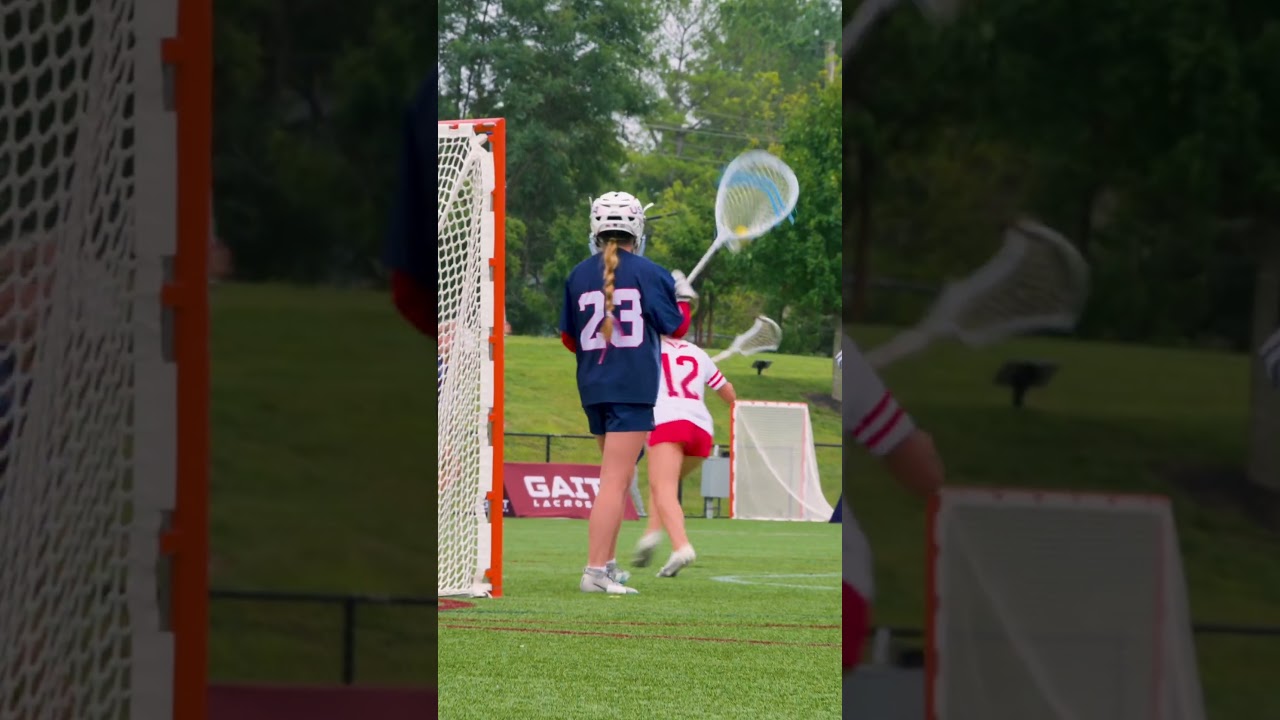 Nobody was having more fun out there than U17 goalie Cambria Williams 😂 #lacrosse