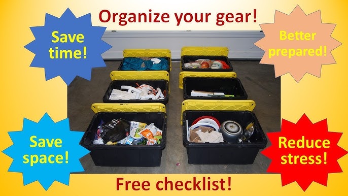 The Beginner's Guide to Camping Storage Boxes, Bins, and