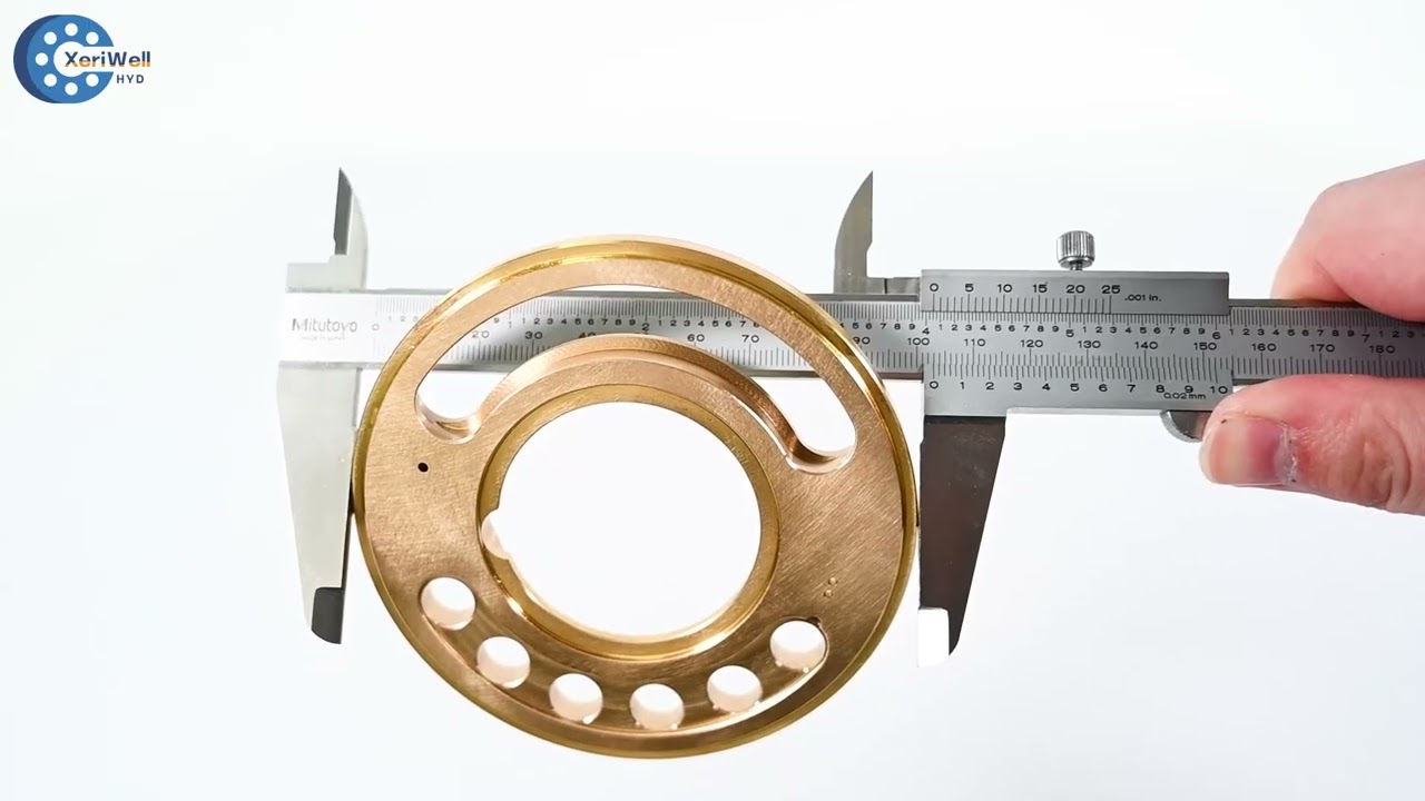 CAT AP12 Hydraulic Pump Spare Parts Valve Plate R｜poclain drive motor｜poclain hydraulic motor ms05｜