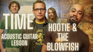 Video thumbnail of "How to play Time by Hootie & the Blowfish - Acoustic guitar"