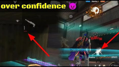 OVERCONFIDENCE 😈⚡🖤 || FreeFire attitude status 😈 || Chiku Gaming || miyabhai shorts