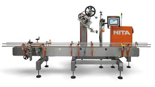 Top Tamper Tab Label Application On 2 Gallons F-Style Jugs