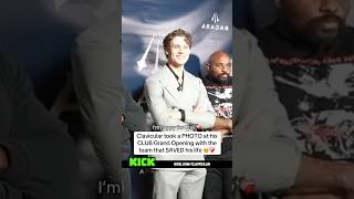 Clavicular At His Club Grand Opening With The Team That Saved Him