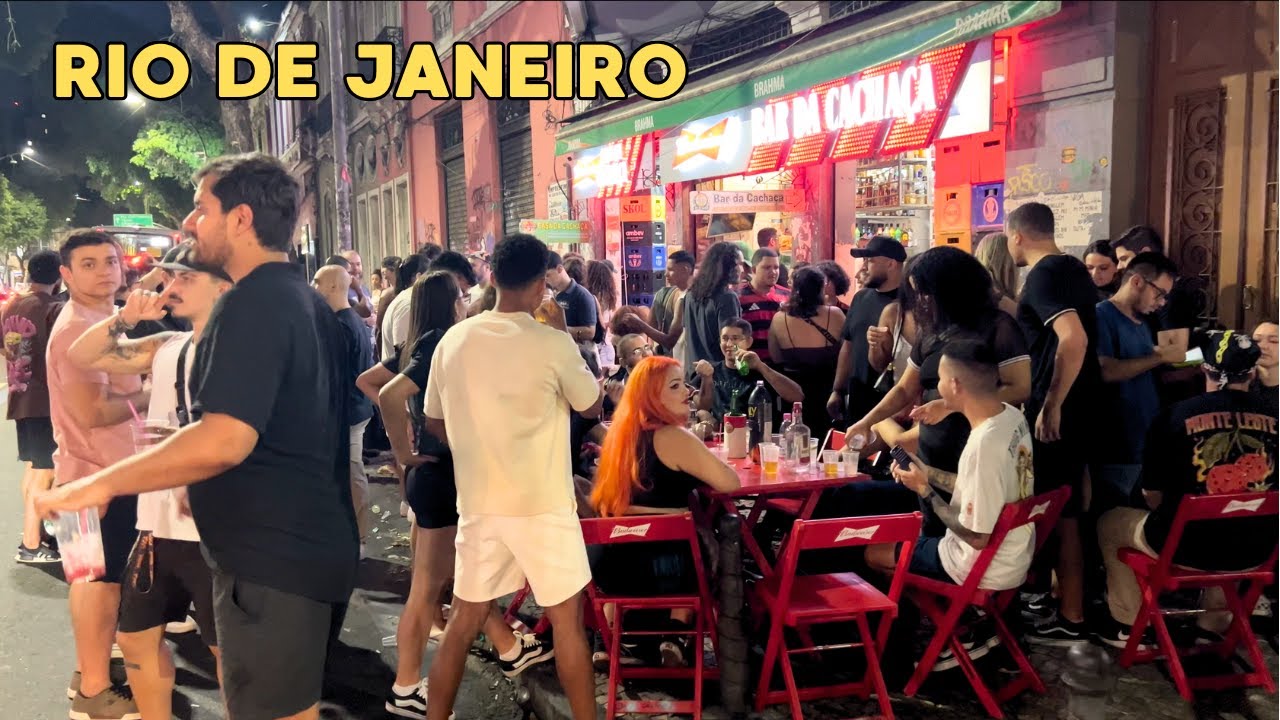 THE STREET DOESN’T LIE – LATE SATURDAY NIGHT IN LAPA, RIO DE JANEIRO 【4K】