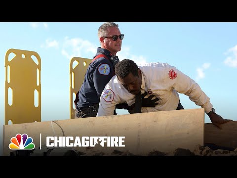 Boden And Squad 3 Rescue A Boy At The Beach | Nbcs Chicago Fire