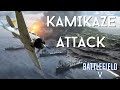 Battlefield 5: The KAMIKAZE ATTACK Japan Army gameplay in Battle of Iwo jima -神風特別攻撃- 硫黄島の戦い