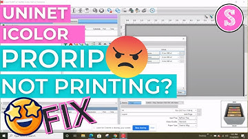 UniNet IColor 560 Not Printing: How to Fix ProRip Software