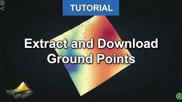 How to Extract and Download Ground Classified Points on OpenTopography