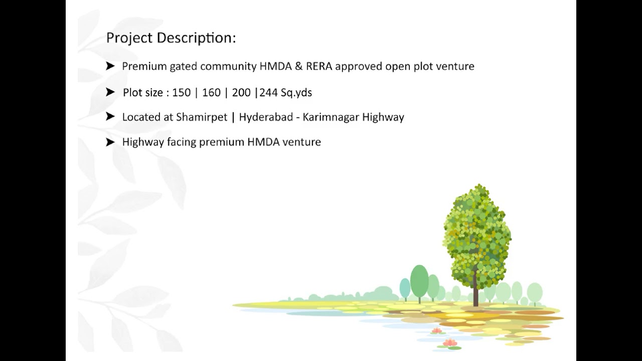 hmda rera approved open plots in Turkapally, Shamirpet. bank loan available # 9573993766