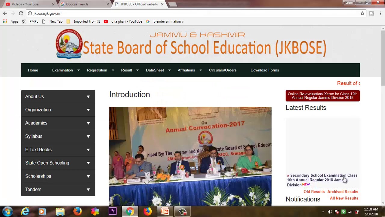 JKBOSE 10th Class Jammu Division Results Declared Jkbose.jk.gov.in; Check Now