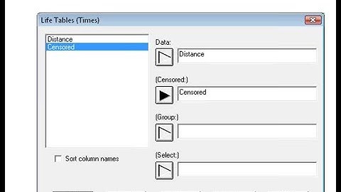 Statgraphics Webinar:  Reliability and Life Data Analysis Part 2