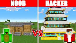 NOOB vs HACKER: Ich habe GECHEATED in einer Bau Challenge