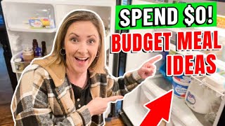 NO SPEND GROCERY BUDGET WEEK // COOKING FROM THE PANTRY
