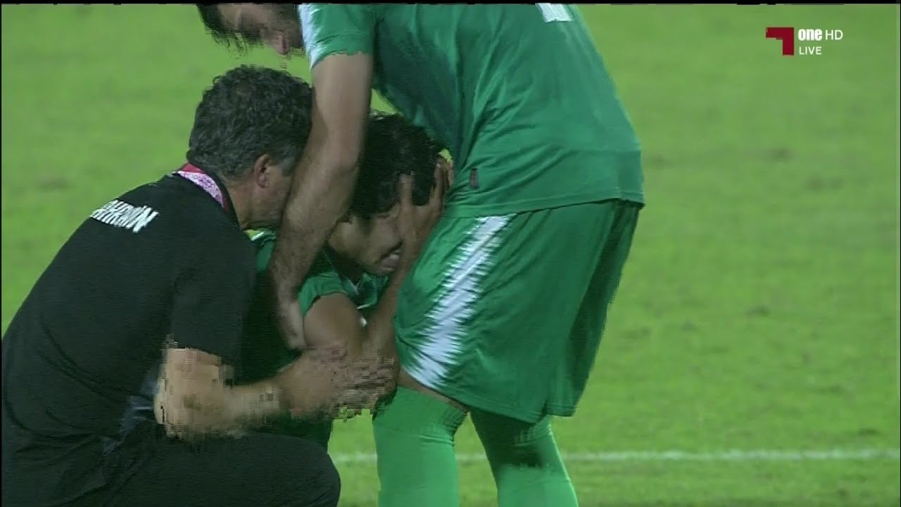 ضربات الجزاء العراق _ البحرين . خليجي 24 في قطر