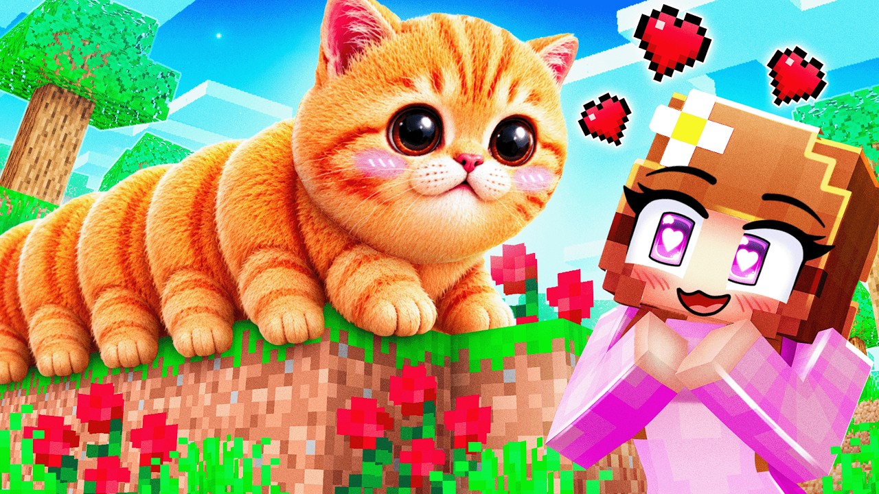 Becoming a CATERPILLAR in Minecraft!