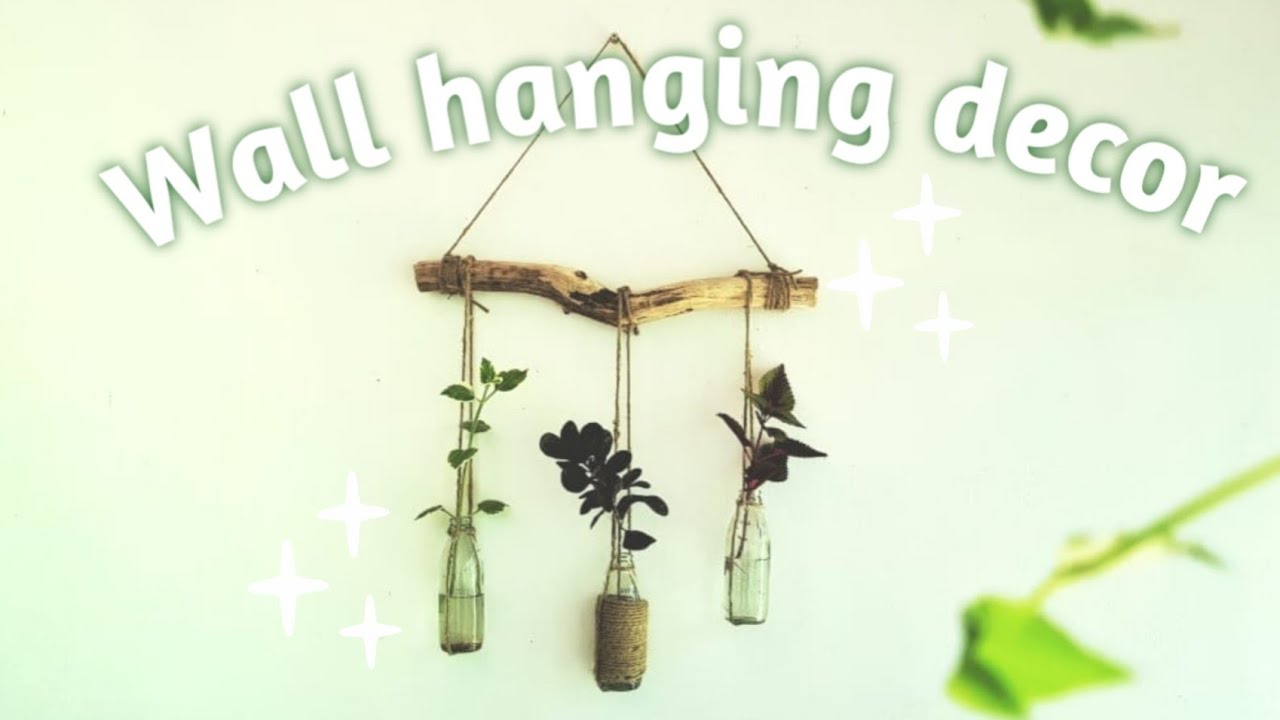 Wall hanging decor diy | balcony garden idea | indoor plants hanging