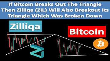 If Bitcoin Breaks Triangle Then Zilliqa (ZIL) Will Also Breakout Its Triangle Which Was Broken Down