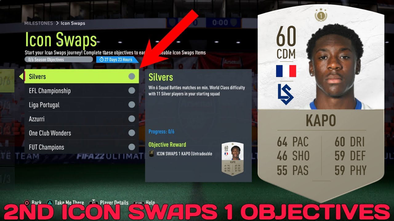HOW TO COMPLETE THE 2ND ICON SWAPS OBJECTIVES FAST! (UNLOCK ICON TOKENS FAST) - FIFA 22