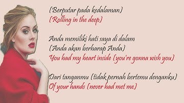 Thumbnail of Adele - Rolling in the Deep (lirik dan terjemahan)