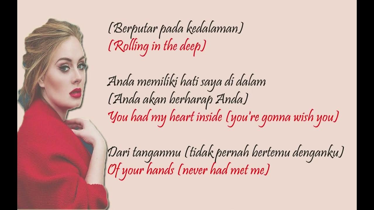 Adele - Rolling in the Deep (lirik dan terjemahan) Adele - Rolling in the Deep (lirik dan terjemahan)