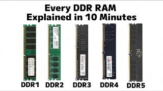 Every DDR RAM Explained in 10 Minutes