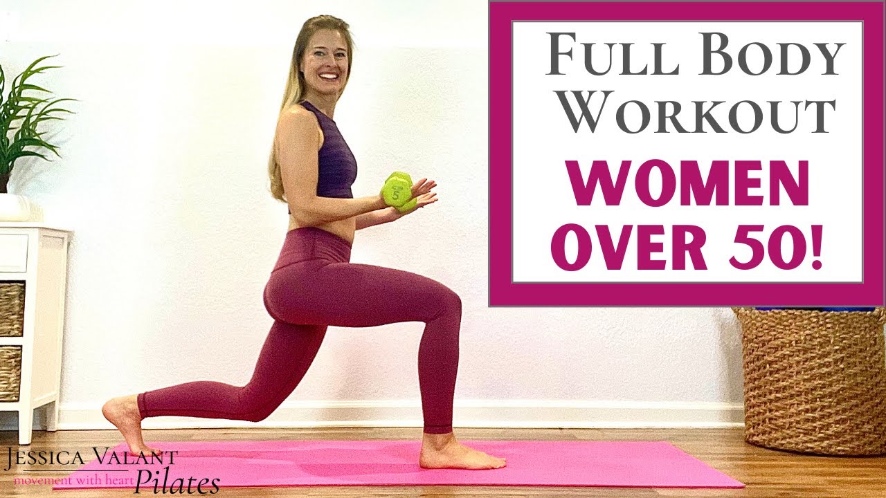 15 Minute Full Body Workout for Women Over 50 - Strength & Balance