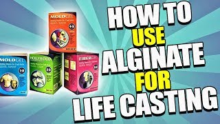Prosthetic Alginate Impression Material in Life Casting Tutorial || Life Hack Casting Tutorial