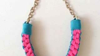 How To Make a Cool Knotted Fabric 