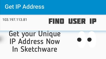 How to get IP Address in Sketchware | Unique User IP | Developer Msk