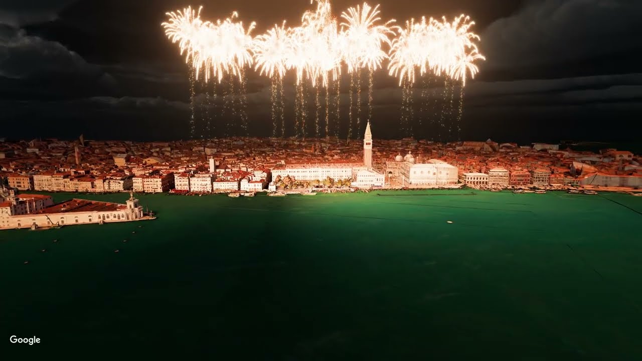 Big Firework , Epic Firework ,Venice  Italia , FWsim , 2025