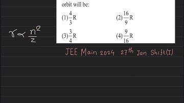 The radius of third stationary orbit of electron for Bohr’s atom is R. the radius of fourth