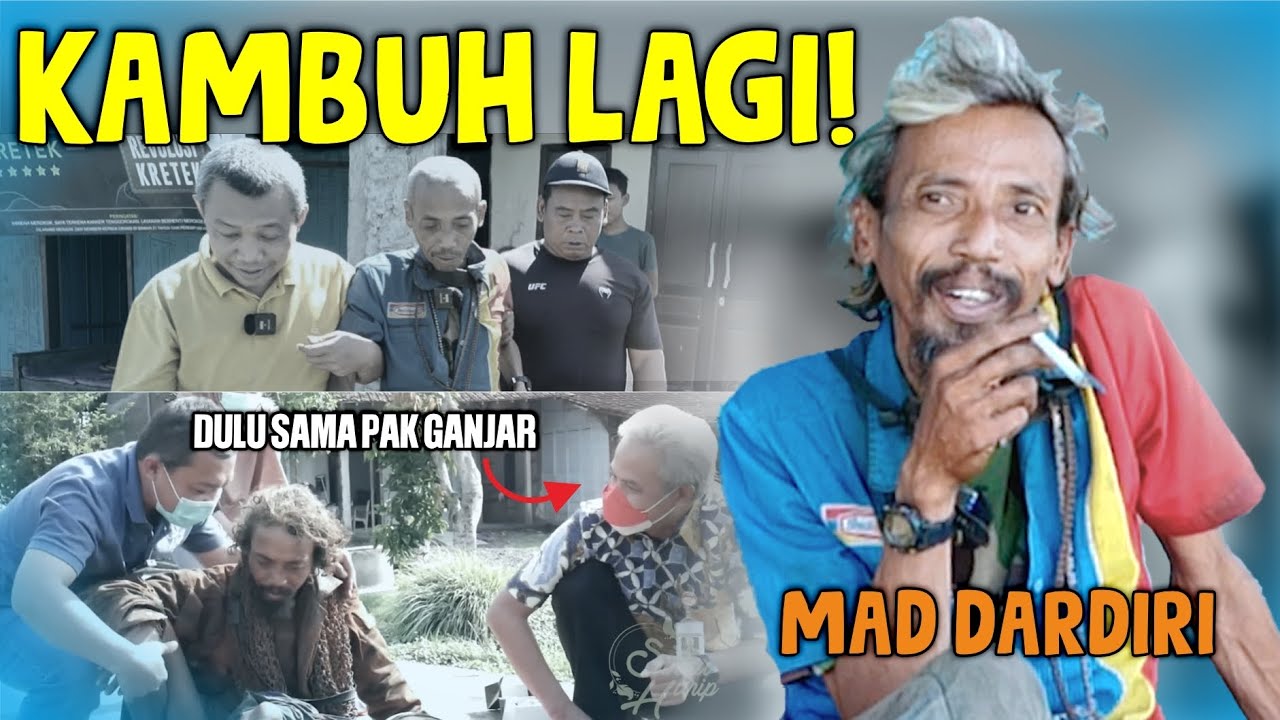 ODGJ NYENTRIK BENER ❗️😱❗️BERKALUNG RANTAI DAN BINTANG NINJA, RUMAH FULL SENJATA NINJA