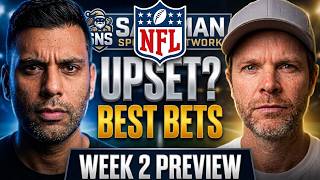 NFL Week 2 Betting Preview 2026 🏈 Best Bets, Spreads, Lines & Predictions!