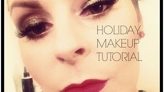 Holiday Makeup Tutorial (using Lorac Pro Palette and Makeup Geek Pigment Utopia)