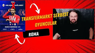 Transfermarkt Serbest Oyuncular - Hermoso ve Diğerleri thumbnail