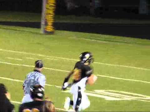 2012 OLB Logan Cavender #20 Interception