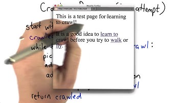 Crawling Process Solution - Intro to Computer Science