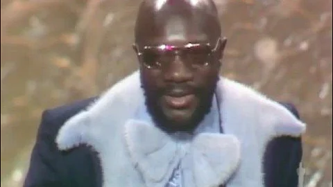 Isaac Hayes winning an Oscar® for "Shaft"