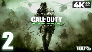 Call of Duty: Modern Warfare ® Remastered (PC) - 4K60 Walkthrough Mission 2 - Crew Expendable