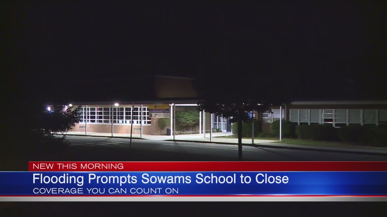 Sowams School Closed All Week Due to Flooding