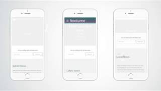 Introducing Blank Musician Website Themes screenshot 4
