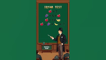 IQ Test for Genius Only - How Smart Are You?