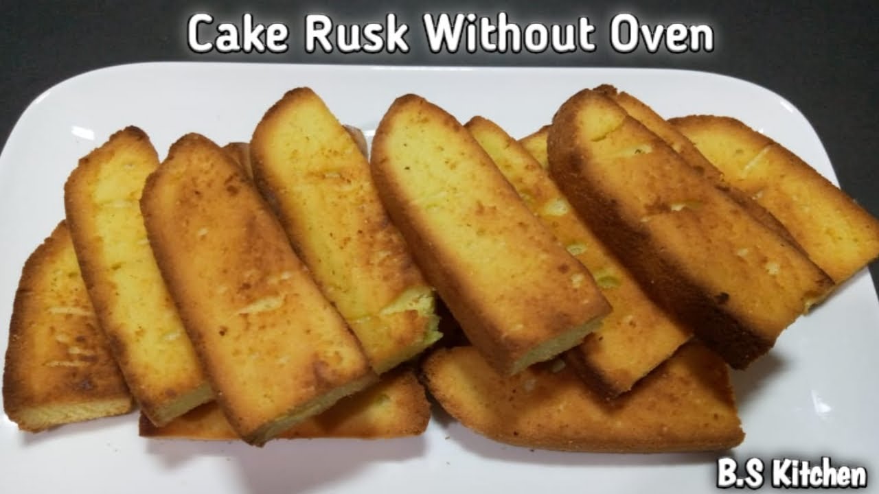 Cake Rusk Without Oven RecipeHow to make Cake RuskEasy to make Cake