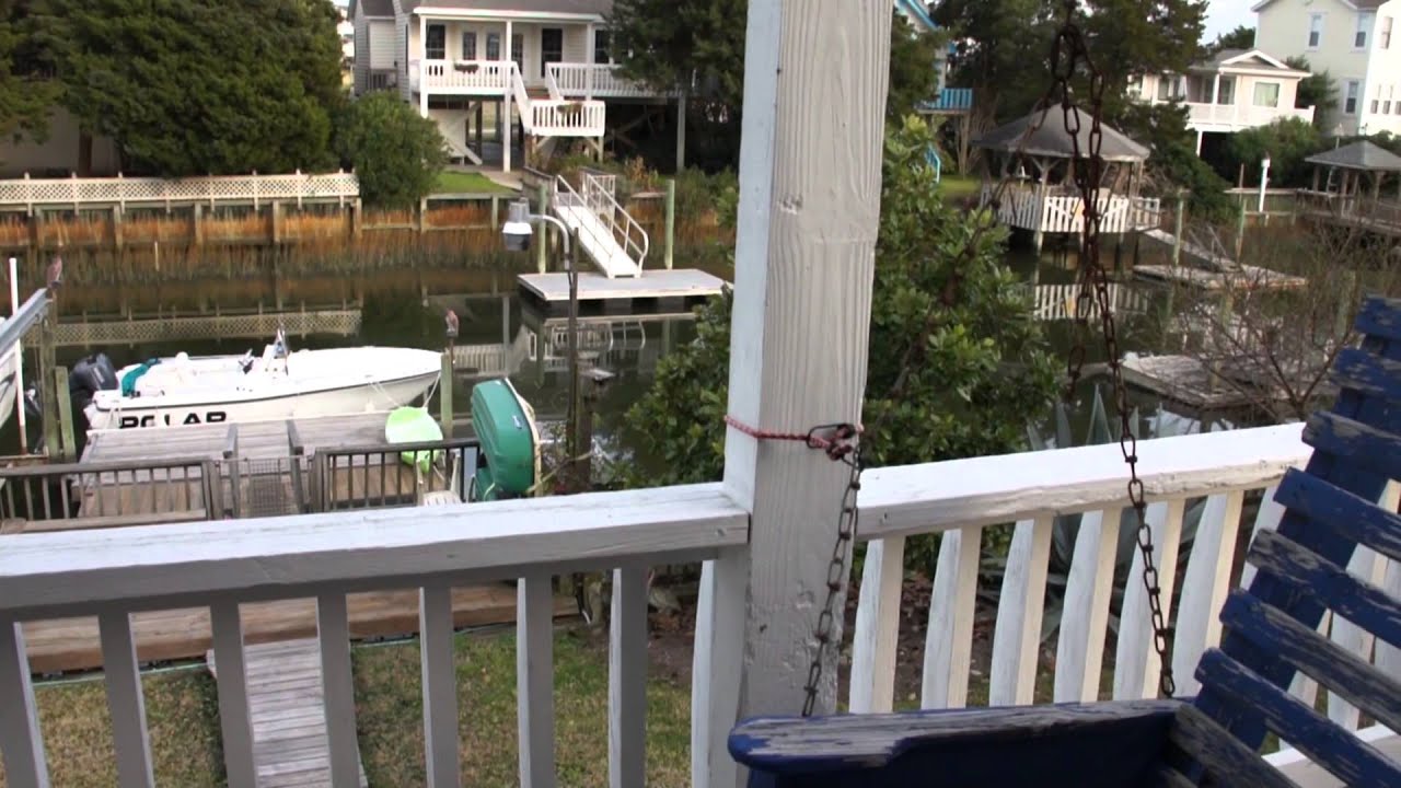 Holden Beach NC Canal Home 270 Degree Waterviews YouTube
