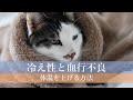 冷え性・血行不良の原因と症状：体温を上げる方法